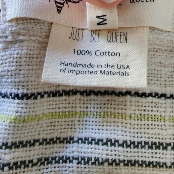 Just Bee Queen (JBQ) Cabo Cotton Dress Sz Medium - Picture 6 of 10